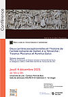 Affiche Conférence de Sylvain Janniard : "Deux carrières exceptionnelles et l'histoire de l'armée romaine de Gallien à la Tétrarchie : Traianus Mucianus et Aurelius Gaius"
