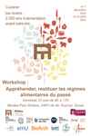 Affiche Workshop "Appréhender, restituer les régimes alimentaires du passé"