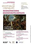 Affiche Séminaire « Réception de l’Antiquité » : Filiations symboliques