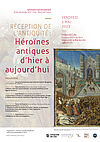 Affiche Journée d'étude "Héroïnes antiques d’hier à aujourd’hui"