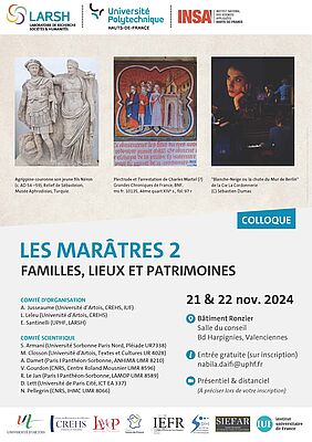 Affiche colloque "Les marâtres 2" (image)