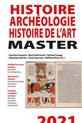 Couverture "Master 2021 Histoire-Archéologie-Histoire de l'art"