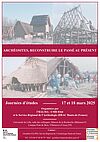 Affiche Journées d'études "Archéosites, reconstruire le passé au présent"