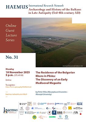 Affiche 31e conférence en ligne du réseau international de recherche HAEMUS (image)