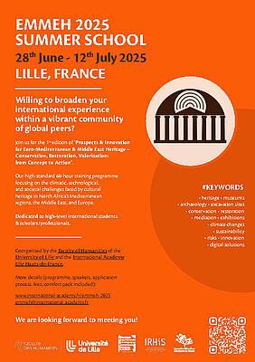 Flyer EMMEH 2025 Summer school (image)