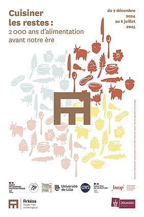 Affiche Exposition "Cuisiner les restes : 2 000 ans d’alimentation avant notre ère" (image)