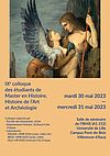 Affiche IXe colloque des étudiants de Master en Histoire, Histoire de l’Art et Archéologie