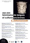 Séminaire de langues et cultures anciennes - Conuiuium