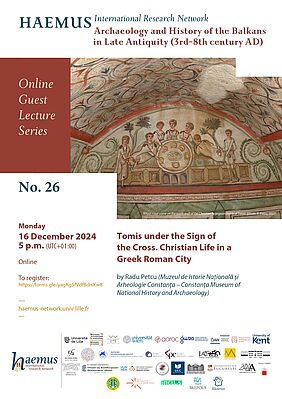 Affiche 26e conférence en ligne du réseau international de recherche HAEMUS (image)