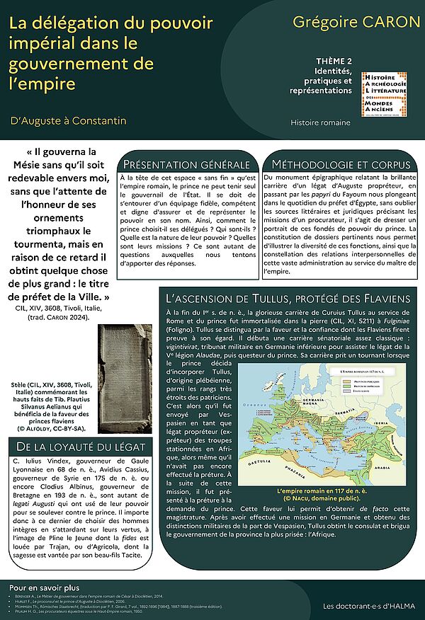 Poster CARON Grégoire