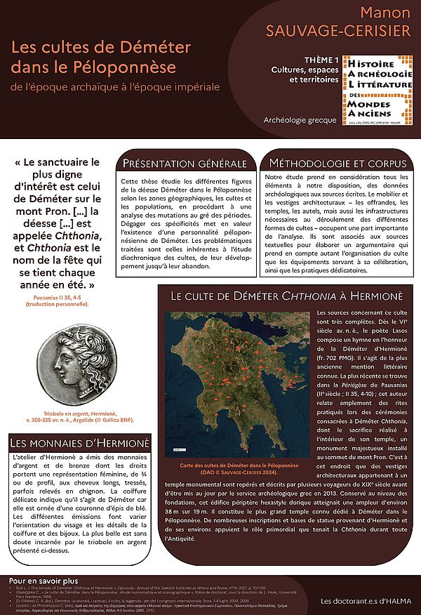 Poster SAUVAGE-CERISIER Manon