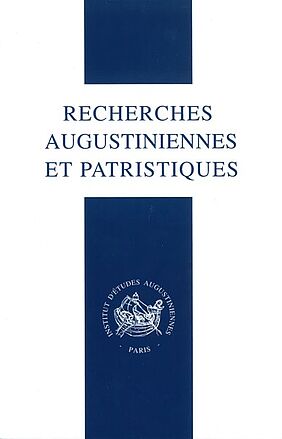 Couverture ouvrage "Recherches augustiniennes et patristiques 41/2025" (image)
