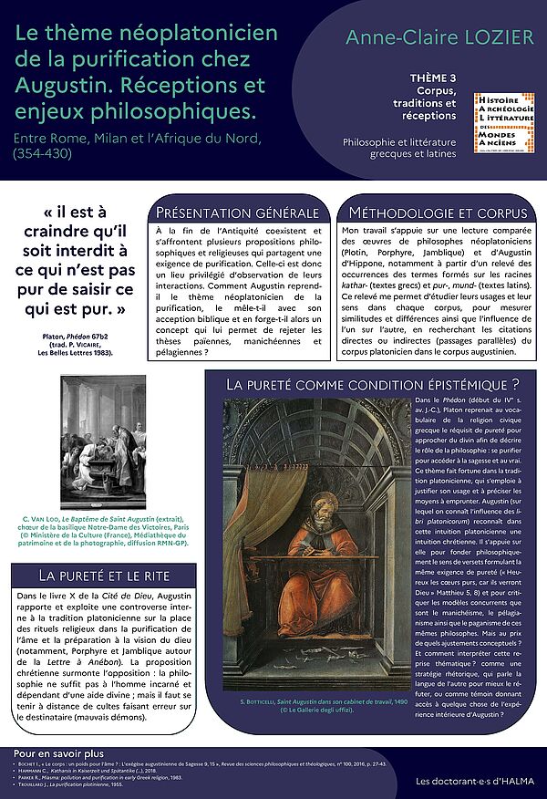 Poster LOZIER Anne-Claire