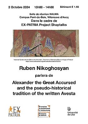 Affiche Conférence de Ruben Nikoghosyan (image)